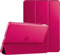M TECH Smart Case for Apple iPad Pro 9.7 2016 (Model: A1673 A1674 A1675)), Ultra Slim Lightweight Stand Shell Cover with Translucent Frosted Back for iPad Pro 9.7 Inch 2016 (Pink)