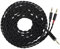 Linsoul Tripowin Nova Cable de Auriculares IEM,Cable de Audífonos Over-Ear,Cable Híbrido de 4Hilos de Plata/OCC,2M,Enchufe Dual de 3.5mm a 3.5/4.4mm/XLR,para Músicos y Audiofilos (3.5mm, Negro)