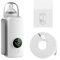 Snowchecking Calentador de biberones portátil, calentador de botellas inalámbrico portátil para viajes, calentador de biberones eléctrico portátil 6000 mAh, control de temperatura del calentador de