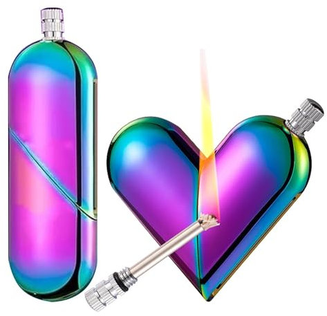 Retro Trench Lighter Lighter, Reusable Can Be Filled With Kerosene Lighters Suitable For Outdoor And Indoor(Fuel Not Included)(Purple)