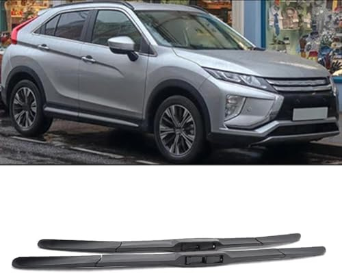 Front Scheibenwischer für Mitsubishi Eclipse Cross 2017-2023, Scheibenwischer Vorne Wischer Scheibenwischerblätter Set für Frontscheibe Auto Wischerblätter Set