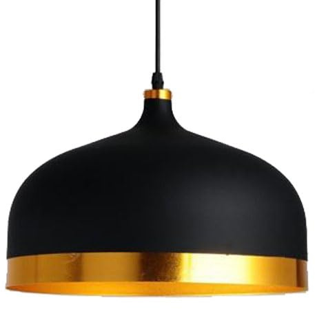 SXSHEYS E27screw Ceiling Chandelier, Nordic Style Metal Hanging Light, Personalized Bowl-shaped Pendant Lamp Shade, Balcony Bar Decoration Lighting Fixtures