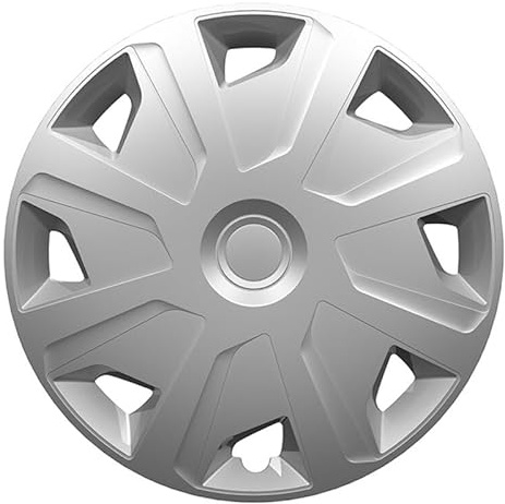 Radkappen Radzierblenden kompatibel mit Ford Transit Mistral Van 15 Zoll Silber 4 Stück