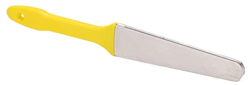 VGEBY Metall-Bundkrönungsfeile Zum Polieren und Reparieren von Gitarren – Robustes und Langlebiges Werkzeug – Ideal für Gitarrenbauer – Inklusive 1 Feile – Kompakt und Leicht (M02834)
