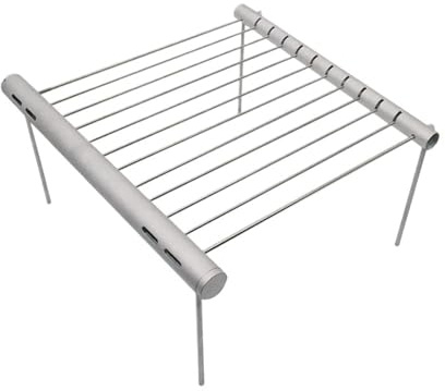 Tragbarer Mini-Grill aus Edelstahl, faltbar, für Zuhause, Park und Kochen im Freien, perfekt für Grillliebhaber, ideal für Camping und Heckklappe