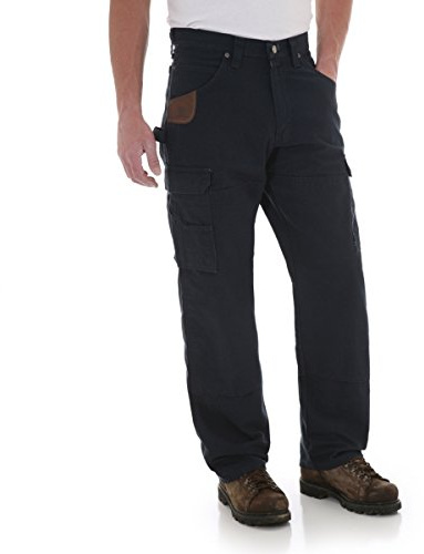 Wrangler Riggs Workwear Mens Ranger Work Utility Pants, Navy, 40W x 32L US