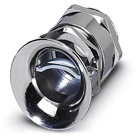 PHOENIX CONTACT HC-M-KV-T-M25 Kabelverschraubung, 7mm Gewindelänge, 10mm-19mm Leitungsdichtbereich, 14mm-21mm Klemmbereich, M25 Verschraubung, 10 Stück