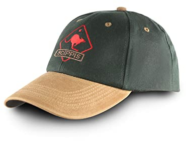 SCIPPIS, OilskinCap, tan/green, One Size