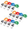 Schramm® 12 Stück Trillerpfeife Metall Triller Pfeife Pfeifen Fußballpfeife Schiedsrichterpfeife Trillerpfeifen 12er Pack