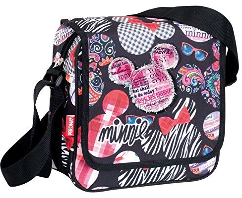Minnie Mouse Kleine Art Umhängetasche Freizeit und Sportwear Kinder Jugend Unisex Mehrfarbig (Mehrfarbig), Einheitsgröße