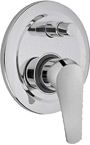 HUBER Miscelatore Monocomando Vasca/Doccia Cromo Incasso Serie Keno KE000214