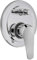 HUBER Miscelatore Monocomando Vasca/Doccia Cromo Incasso Serie Keno KE000214