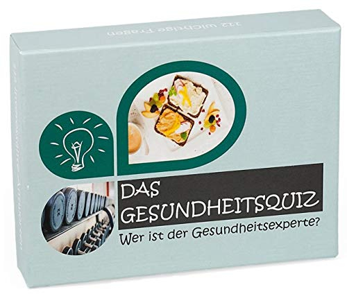 RR's Spielesammlung Spielerisch zur Gesundheit - Fitness Quizspiel Kartenspiel, EIN Lernspiel, Denkspiel, Wissensspiel für Kinder Jugendliche Erwachsene, Quiz Spiel für die ganze Familie (Deutsch)