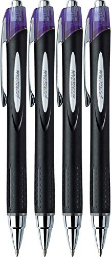 uni-ball Tintenroller Jetstream RT, SXN-210 (4 Stück, Blau)