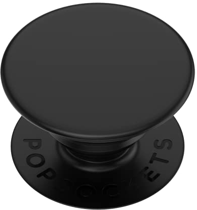 PopSockets 800470 PopTop Intercambiable - Agarre retráctil y soporte para teléfonos inteligentes y tabletas - Negro