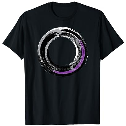 Asexual Shirt Demisexual Shirt Asexual Pride Flag Colors T-Shirt