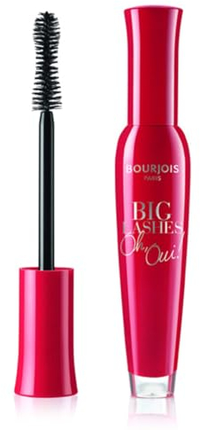 Bourjois - Mascara Volume Glamour Oh Oui ! - Volume extrême sur-mesure - Brosse fibres en zigzag - 01 Noir 7ml