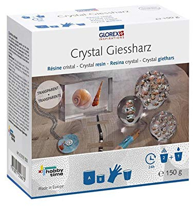 NaturGut Crystal Giessharz Resin inkl. Härter Gießmasse Modelliermasse Formenbau Modellbau