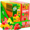 Bob Snail Gesunde Zuckerfreie Frucht-Riegel Snacks - 60 Fruit Roll Ups Einzeln Verpackt von Kinder und Erwachsene mit Erdbeeren Mango Himbeeren Birne - Zuckerfreie Low Carb Kalorienarme Süßigkeiten