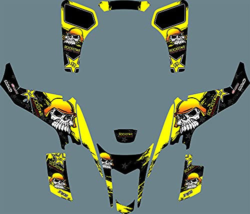 DST1005 Custom Motorcross Aufkleber Motorrad Decals ATV Grafik-Kit für Suzuki LTZ400 ATV LTZ 400 2003-2008