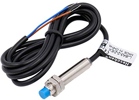 Heschen M8 Interruttore sensore di prossimità induttivo Non schermato tipo LJ8A3-2-Z/EX Rivelatore 2mm 10-30VDC 200mA normalmente aperto (NO) 2 fili