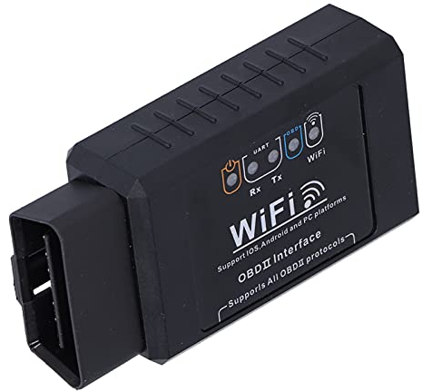 KIMISS Auto Code Reader, WiFi OBD2 Code Reader Professioneller Auto Fault Scanner Adapter Diagnosewerkzeug