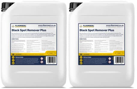Floorseal Black Spot Remover Plus - Max Power - Removes Lichen, Algae & Bird Droppings (10 Litre)