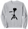 Cadre photo trépied pour appareil photo Sweatshirt