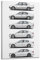 JLTC Luxuriöses Sportwagen-Poster BMW E28 E34 E39 E60 F10 5er-Serie & M5, dekoratives Gemälde, Leinwand-Wandposter und Kunstdruck, modernes Familienschlafzimmer-Dekor-Poster, 30 x 45 cm