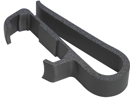 1 soporte para parasol, soporte universal para parasol, clip de plástico, gancho para parasol de coche (negro)