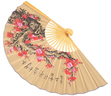 ABOOFAN Ventilateur Suspendu Décoratif Tenture Murale En Éventail Suspension Murale En Forme Déventail Pliant Éventail Géant En Papier Mural Ventilateur De Fond Mural En Bois Chine Ménage