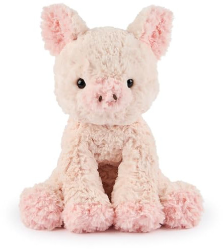 GUND Cozys Collection - Peluche a forma di maialino, a partire da 1 anno, colore: rosa, 25,4 cm