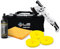 Liquid Elements – Auto Poliermaschine Set T4000 V2 MK2 EU + 3x Polierpads Medium Cut + 250ml Politur + Mikrofasertuch – 950W Exzenter Poliermaschine mit 15mm HUB für One-Step Polierverfahren