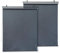 Habitat et Jardin Juego de 2 estores enrollables para pérgola - 124 x 225 cm - Antracita