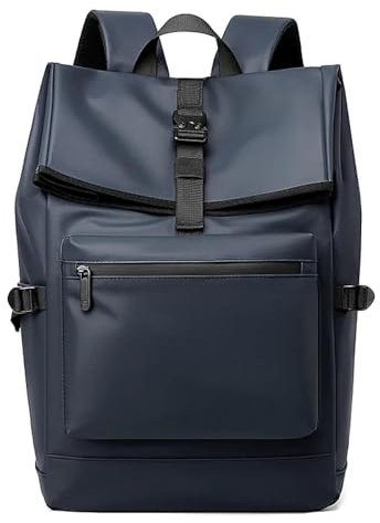 YUEZHAN Rucksäcke Daypacks Urban Men Business Rucksack Mode Rucksack Große Kapazität Multifunktions-Laptop Rucksäcke Schult Asche Blau