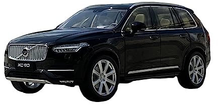 EMRGAZQD Motorfahrzeuge Replika Auto 1/18 Für Volvo XC90 SUV Maßstab Legierung Diecast Off-road Auto Modell Fahrzeuge Hohe Simulation Sammeln Originalgetreue Nachbildung(Black)