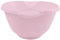 Vision4ever 1Pcs 4L Pink Pastel Mixing Bowl Reusable Unbreakable Colorful Plastic Mixing Bowl with Measurement Markings