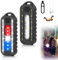 WHENZOO Clip on Flashlight, Running Light for Runners, Hands Free Safety Lights for Walking at Night, Running Light, Rechargeable Safety Lights for Walking with 5 Light Modes for Hiking Walking Dog