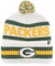 '47 NFL Green Bay Packers Unisex Bering Bobble Winter Hat, Team Logo, Farbe Weib