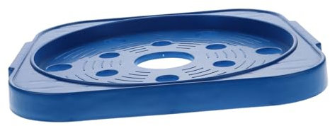 MERRYHAPY Gas Bottle Trolley Wheels Propane Tank Holder Movable Stand Gas Tank Tray Base Plate