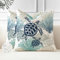 Kissenbezüge Maritim 45 X 45 Outdoor Kissen Wasserfest Wohnzimmer Kissenhülle Petrol Grün 2er Set Polster Ozean Strand Dekorative Zierkissenbezüge für Sofa Frühling Dekokissen Moderne
