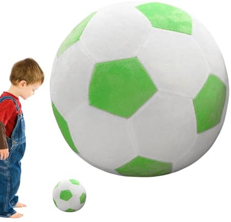 Generisch Plüsch-Fußball – Plüsch-Fußball- und PP-Baumwolle, Fußball-Plüschkissen | Plüsch-Fußballgeschenk zur Unterhaltung für zusätzlichen Spaß und Entspannung.
