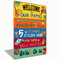 Welcome to Our Patio Outdoor Sign Metal Home Birthday Party Outdoor Pool Decor 8 x 12 In (2508)