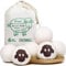 Wool Dryer Balls 6pcs- Fabric Softening Balls - 100% Wool,Reusable Premium Quality Chemical Free - Reduce Wrinkles (6pcs)