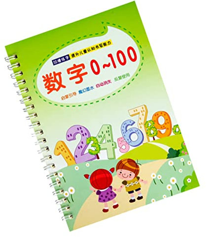 LAPYAPPE Writing Practice Tool Calligraphy Hand Writing Cursive Writing Practice Book Groove Handwriting Preschools Drawing Tool Green