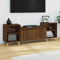 WSJHUHK Mobili,Centri Intrattenimento & Porta Tv,Mobile TV Rovere Marrone 160x35x55 cm Legno Ingegnerizzato