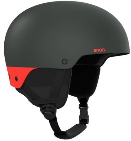 Burton - Ski-/Snowhelm Anon Raider 3 Fiesta Red, Herren, Größe S, Rot