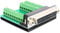 Delock Adapter Sub-D 25-polig Buchse zu Terminalblock 27-polig