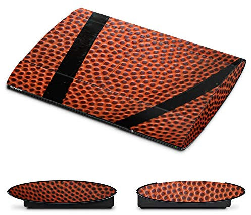 DeinDesign Skin kompatibel mit Sony Playstation 3 Superslim CECH-4000 Folie Sticker Ball Basketball Sport
