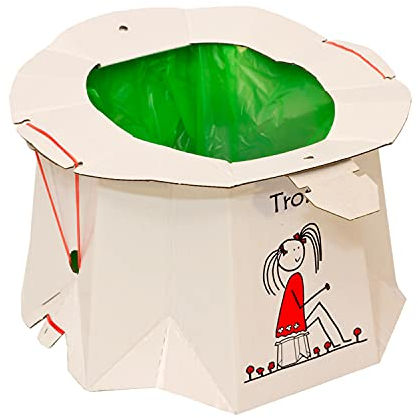 Tron Lot de 20 pots pliables uniques pour les enfants jusqu'à 30 kg